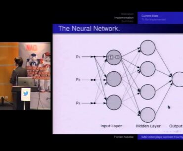 NAO robot plays Connect Four by self learned strategies by F. Kopelke