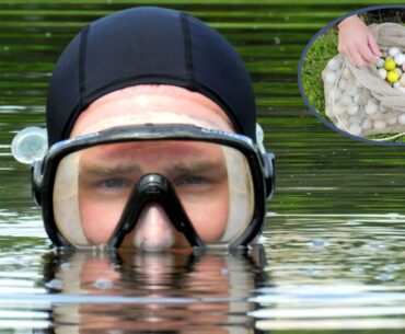 Man Makes $15 Million During Career as Golf Ball Diver