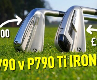 TAYLORMADE P790 v P790 Ti IRONS! (£1300 v £2700 set) Golf Monthly