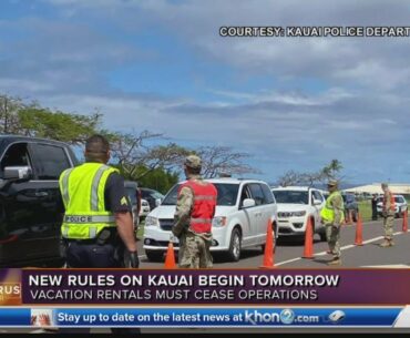 Kauai County Mayor Discusses New Rules Effective Tomorrow