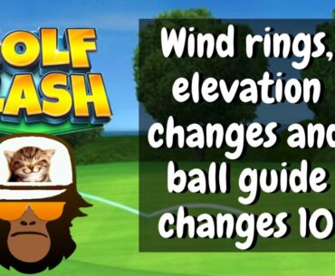 Golf Clash Wind, Elevation and Ball Guide Adjustments