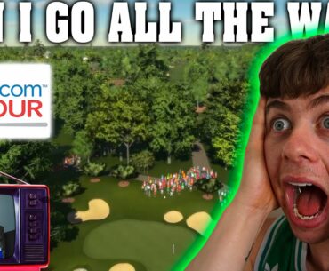 ENTERING MY FIRST PROFESSIONAL GOLF COMPETITION ON THE WEB.COM TOUR!!  (ep2)