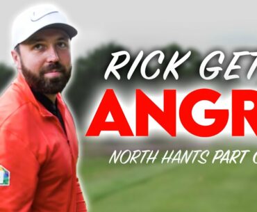 He Gets ANGRY!!! | Rick Shiels vs Peter Finch | North Hants Golf Club: Part 1