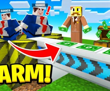 INFINITE MONEY FARM on Crazy Craft