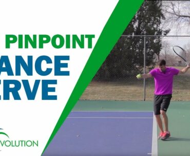 The Pinpoint Serve Stance Breakdown | TENNIS SERVE