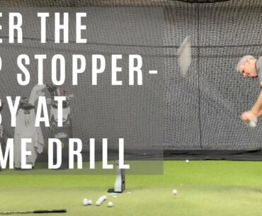 OVER THE TOP PERMANENT STOPPER-EASY AT HOME DRILL FOR YOUR GOLF SWING-GOLF WRX