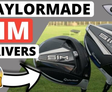 THESE SURPRISED ME! TaylorMade 2020 SIM Driver & SIM Max Driver Review