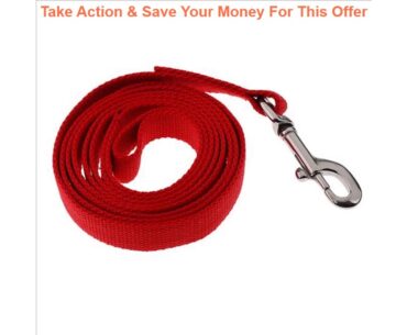 Slide 6.56ft Equestrian Horse Lead Rope Cotton Webbing Rein with Bolt Snap Clip Lightweight Equipme