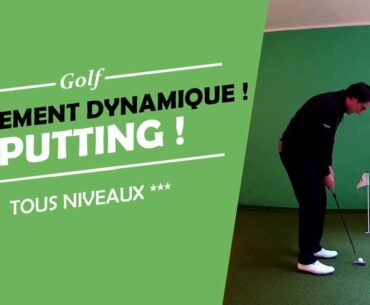 PUTTING ALIGNEMENT DYNAMIQUE - FITTING LONGUEUR DE PUTTER MLA - COURS DE GOLF