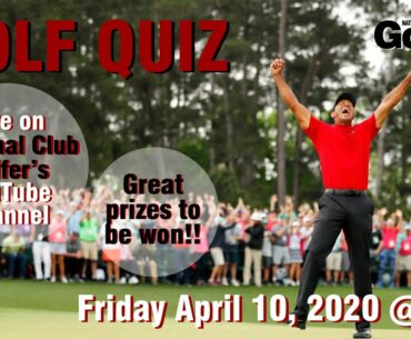 NCG's Good Friday Golf Quiz