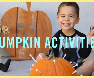 PLAY | 5 (Non-Carving) Pumpkin Activities