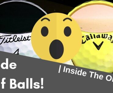 What's Inside Cheap vs Expensive Golf Balls? Titleist vs Callaway vs Top Flite