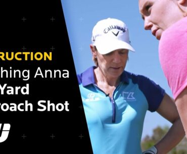 Annika Sörenstam: 3 Tips to Hit 100 Yards | Approach Tips | Coaching Anna | Golfing World