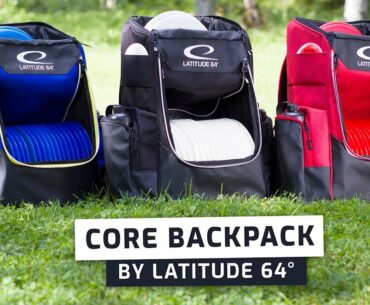 Latitude 64° Core Backpack Disc Golf Bag