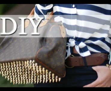 EASY DIY *Louis Vuitton* Spiked Speedy bag!