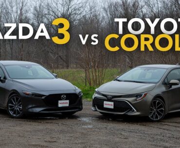 2019 Mazda3 vs Toyota Corolla Hatchback Comparison