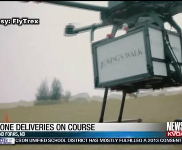 Golf course tees up drones on course