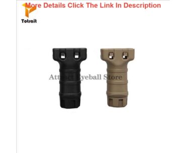 Deal Short Tactical Nylon Handle Grip for AR15 M4 M16 Gen9 Air Gun Airsoft Gel Blaster Paintball Ac