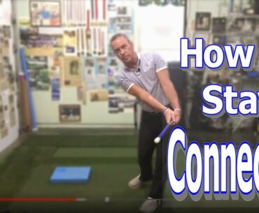 How to stay connected during golf swing (DrillFreak 7 Day PYGO Golf CHALLENGE Day 3)