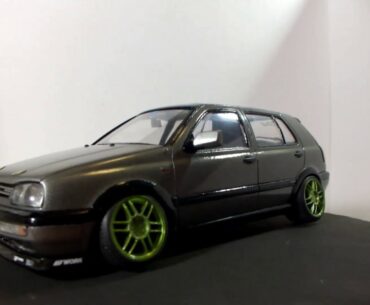 Stance Volkswagen Golf VR6 Fujimi scale 1/24