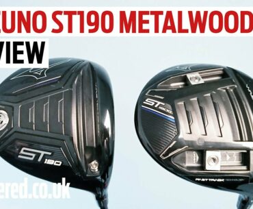 FIRST REVIEW! Mizuno ST190 drivers & woods