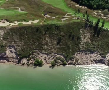 Hundreds of golf balls in Lake Michigan near Arcadia Bluffs