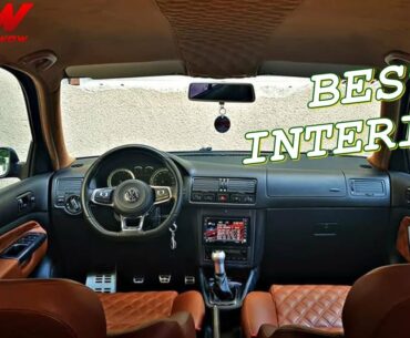 VW Golf MK4 Best Interior Tuning Project from Romania