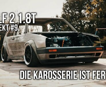 LEVELLA | Golf 2 1.8T Projekt #9 | Die Karosserie ist fertig! | Sven's BMW E30 328i