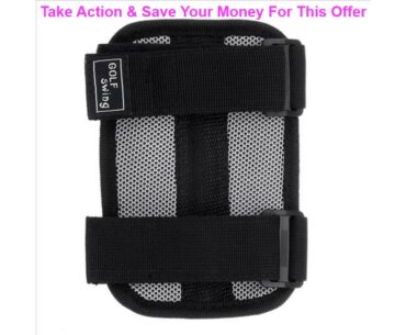 Slide New Hot Golf Swing Practice Training Trainer Aid Elbow Support Brace Gesture Alignment