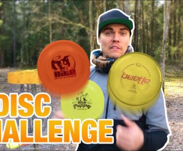 Disc Golf Vlog 2020 | Three Disc Challenge 1.5 | Opto Beetle, Bite & Puppy bite