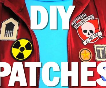 HOW to MAKE PATCHES!! - DIY - Threadbanger