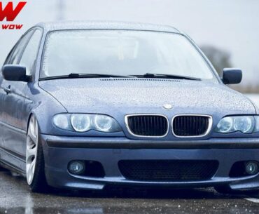 Bmw E46 Bagged on Veemann 27 Rims Tuning Project by Palacios