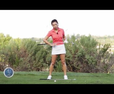 [Golf with Aimee] Aimee's Golf Lesson 009: Importance of the Left Leg