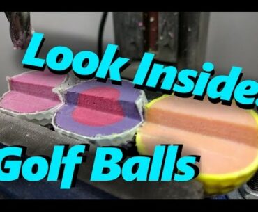 Look Inside: Golf Balls (Taylormade, Titelist, Top Flite)