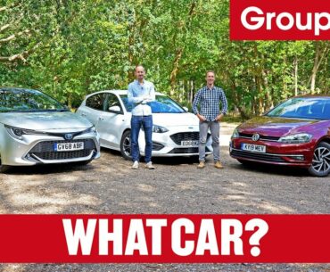 2020 Toyota Corolla vs VW Golf vs Ford Focus – is hybrid better than petrol or diesel? | What Car?