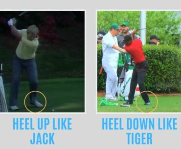 SHOULD YOU LIFT THE HEEL OR KEEP IT DOWN IN THE GOLF BACKSWING? Shawn Clement