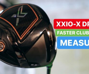 XXIO X DRIVER FASTER GOLF SWING SPEEDS MEASURED