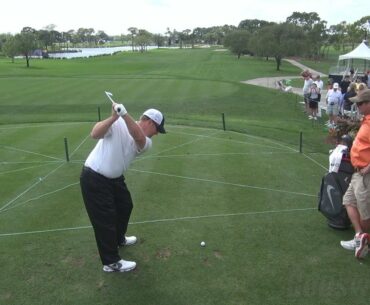 GOLF SWING 2013 - DAVID DUVAL IRON DRIVE - ELEVATED DTL REGULAR & SLOW MOTION - 1080p HD