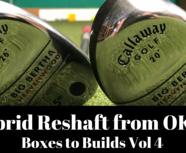 Hybrid Bore Thru Reshaft - Golf club Repair