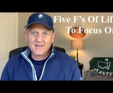 Need a Life Reset?  Here Are My (5) F's of Life.  Welcome to Day 19 of the 30/30 Challenge