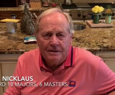 Little Linksters Best Pee Wee Golf Swing in the World Judges Message, Mr. Jack Nicklaus...