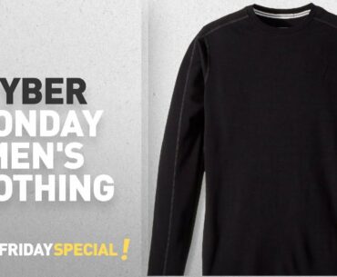 Cyber Monday Blanc Noir Men's Clothing: Blanc Noir Men's Tech Merino Wool Crew Neck Sweater