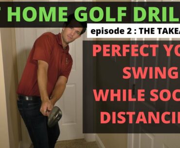 THE PERFECT TAKEAWAY - Socially Distanced Golf Academy | Episode 2 | Tom Saguto, PGA | SagutoGolf