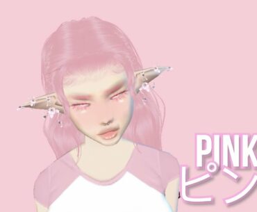 imvu monochromatic lookbook - (pt.1 - pink)