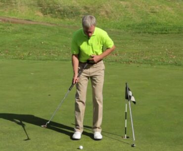 golf conseil,  putting, pendule, exercice, belly-putter