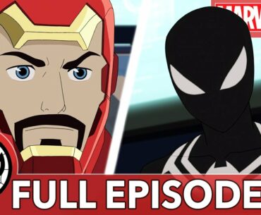 Spidey & Venom Face Iron Man & Ghost! | Marvel's Spider-Man - FULL EPISODE | Stark Expo