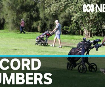 Golf officials defend leaving courses open as Victoria says no amongst COVID-19 shutdowns | ABC News