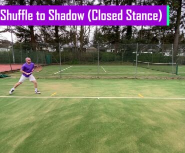 Shuffle to Shadow Closed Stance