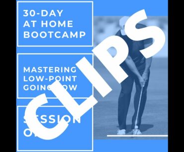 30 Day Bootcamp Session 1 Clips || Square to Square Swing