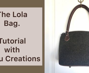 The Lola Bag - Part 5, Attaching the bag bases